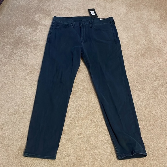 rag & bone Dark Indigo Straight Leg Jeans - Picture 3 of 5